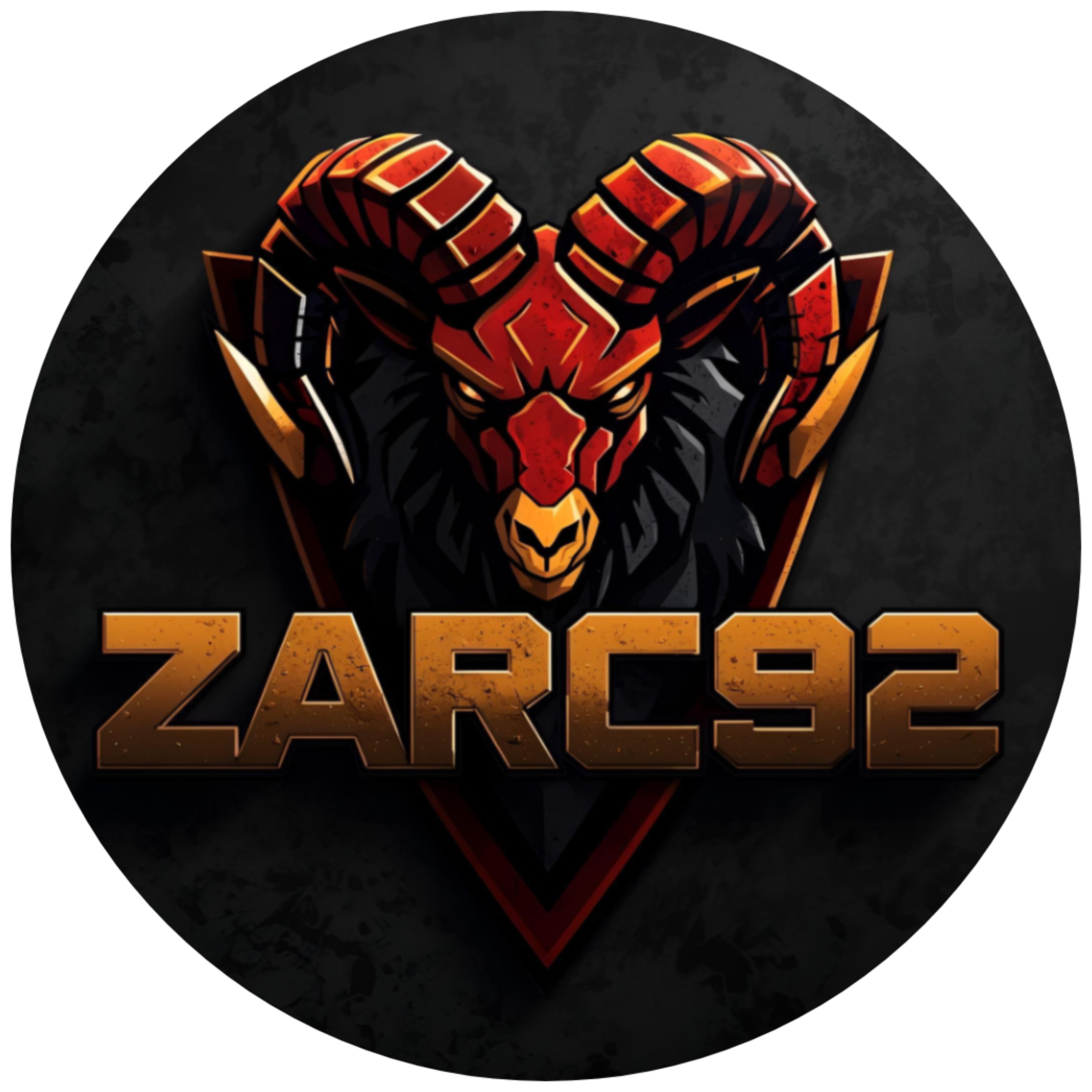 Zarc92 ram sigil logo